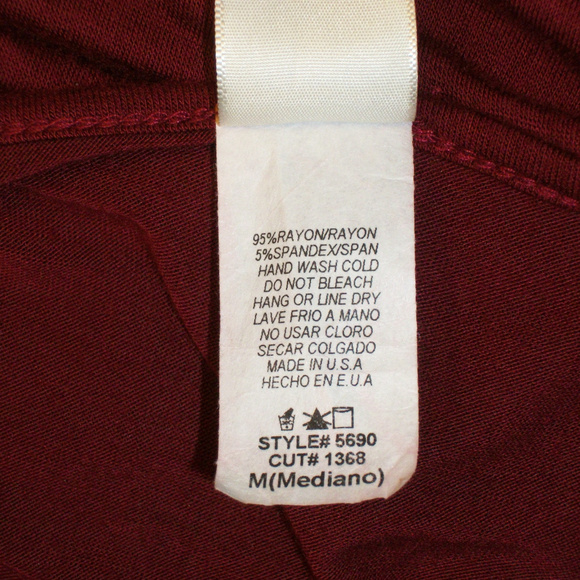 ❄️HP❄️BRENDA's Criss-Cross Front Tunic Top Lg Slv - Picture 6 of 6